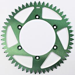 RK Alloy Racing Sprocket 520-52T Green* - Cykel Products Australia